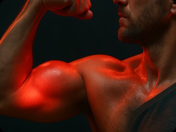 Light for muscle recovery